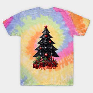 Wonderful gothic christmas tree T-Shirt